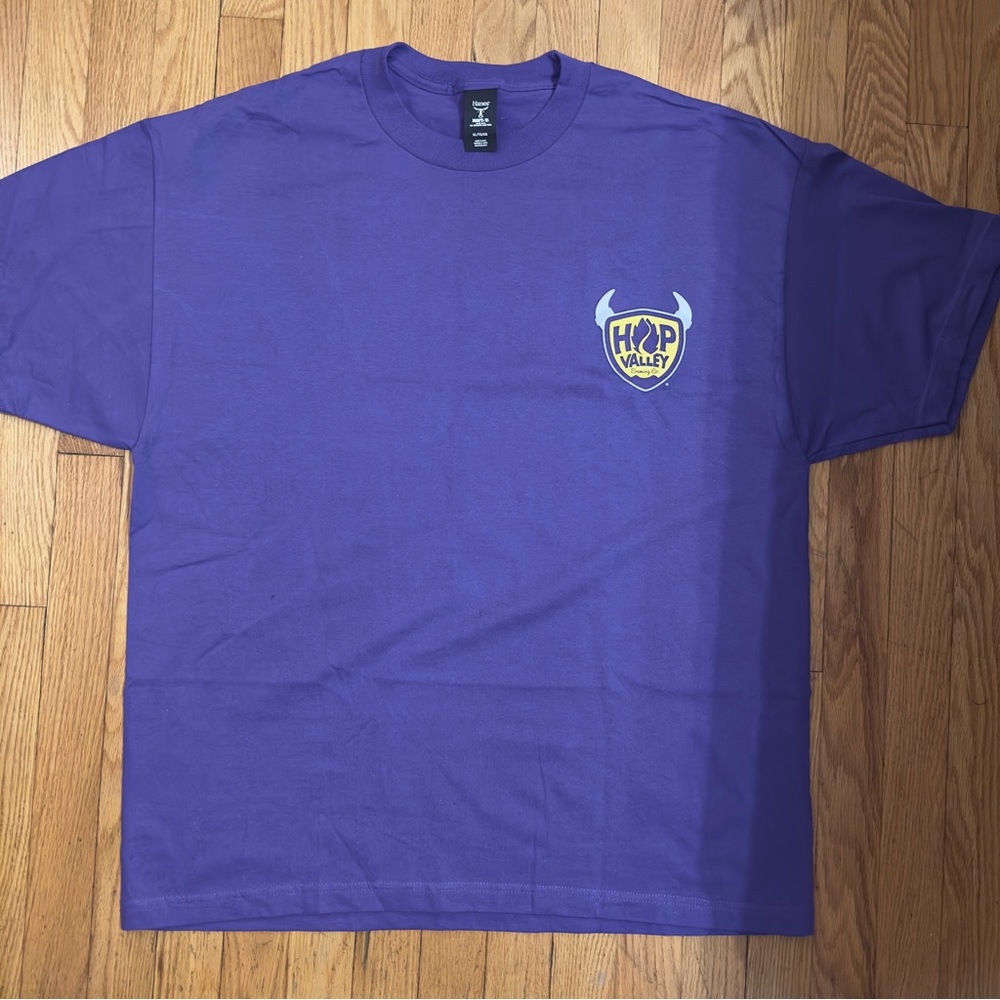 HOP VALLEY BREWERY CO - Purple Men's T-Shirt